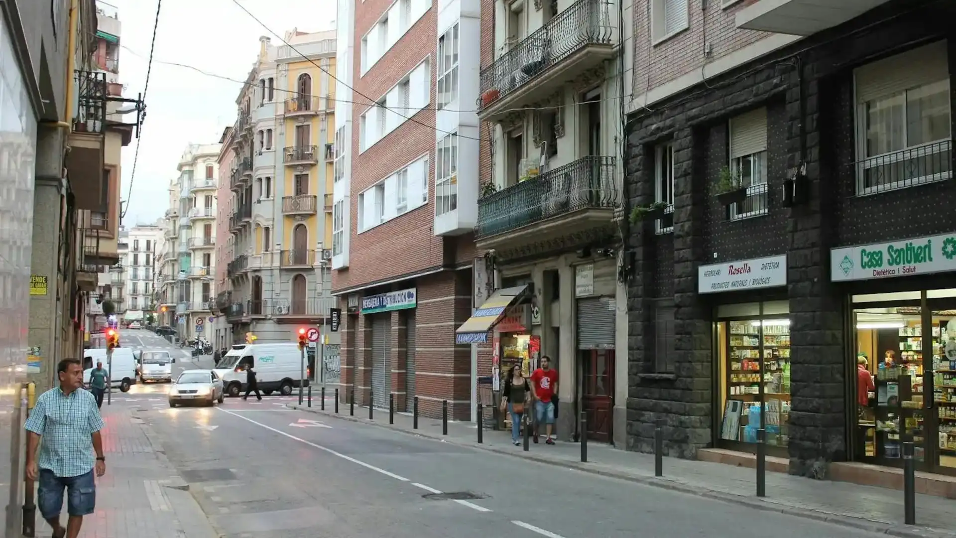 Exterior view of Flat for share in Barcelona  with Furnished and Washing machine