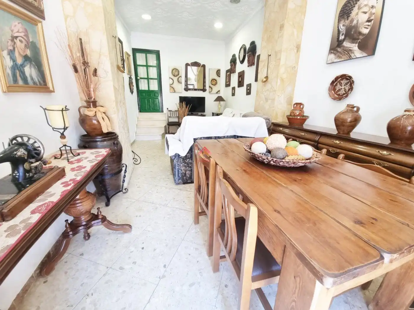 Comedor de Casa o chalet de alquiler en Ronda con Terraza, Amueblado y Balcón