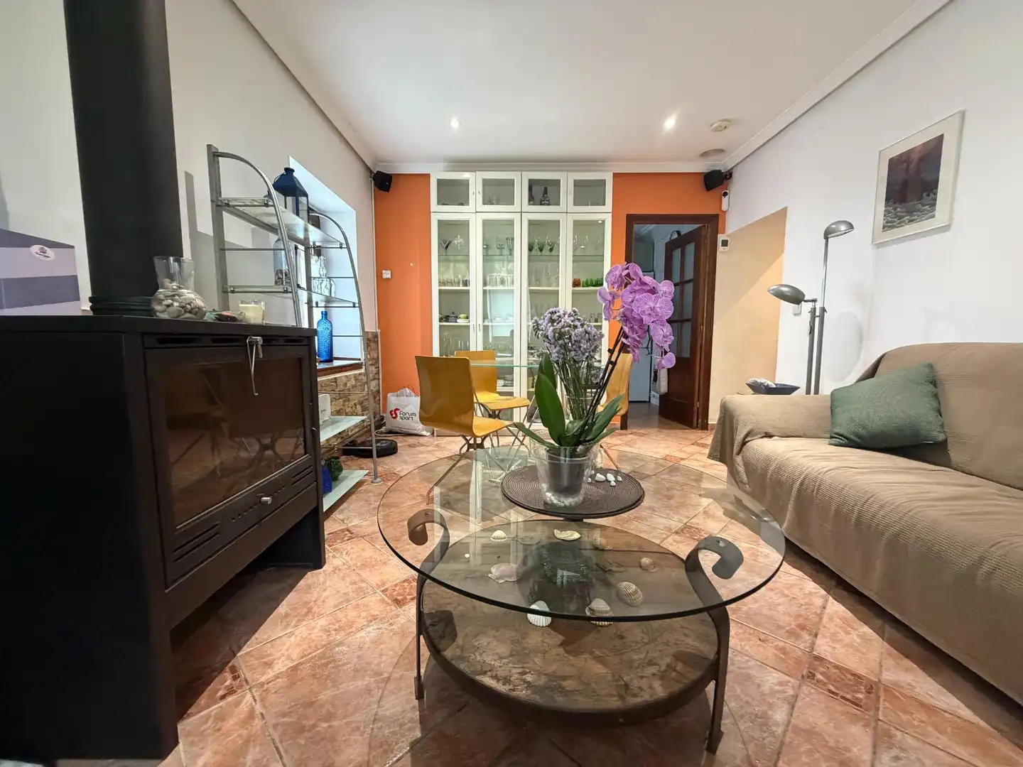 Sala de estar de Piso de alquiler en Santander con Calefacción