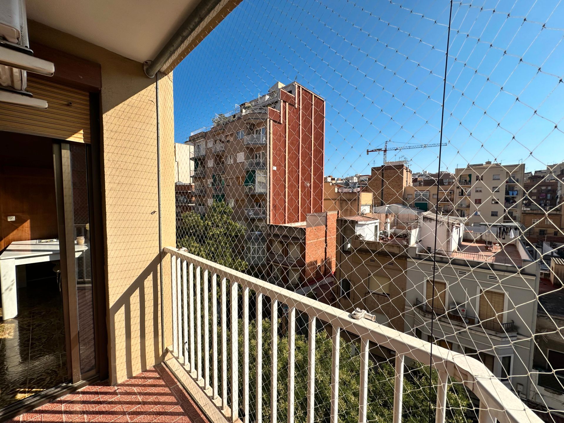 Balcony of Flat for sale in  Barcelona Capital  with Air Conditioner, Heating and Oven