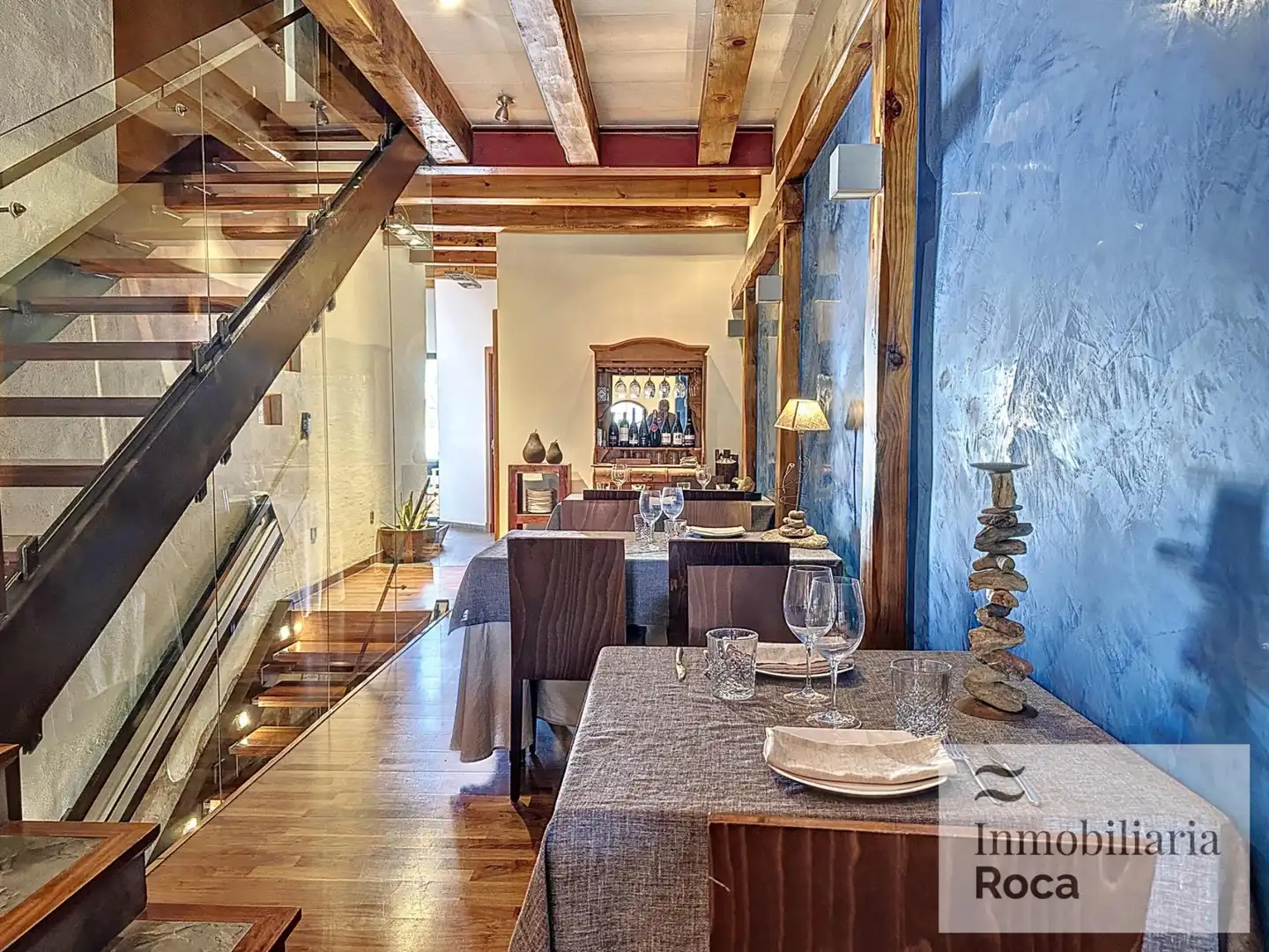 Dining room of Commercial properties for sale in Es Mercadal  with Air Conditioner, Terrace and Furnished