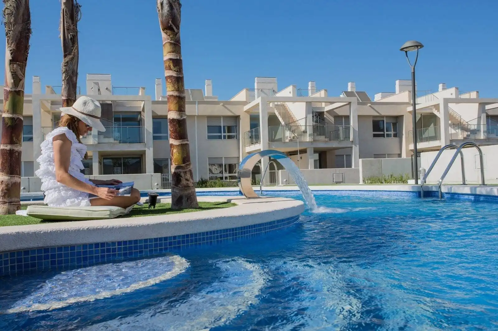 Swimming pool of Apartments for sale in Cartagena  with Air Conditioner and Terrace