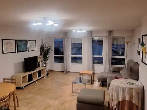 Sala d'estar de Pis per a compartir en La Flecha - Monasterio del Prado