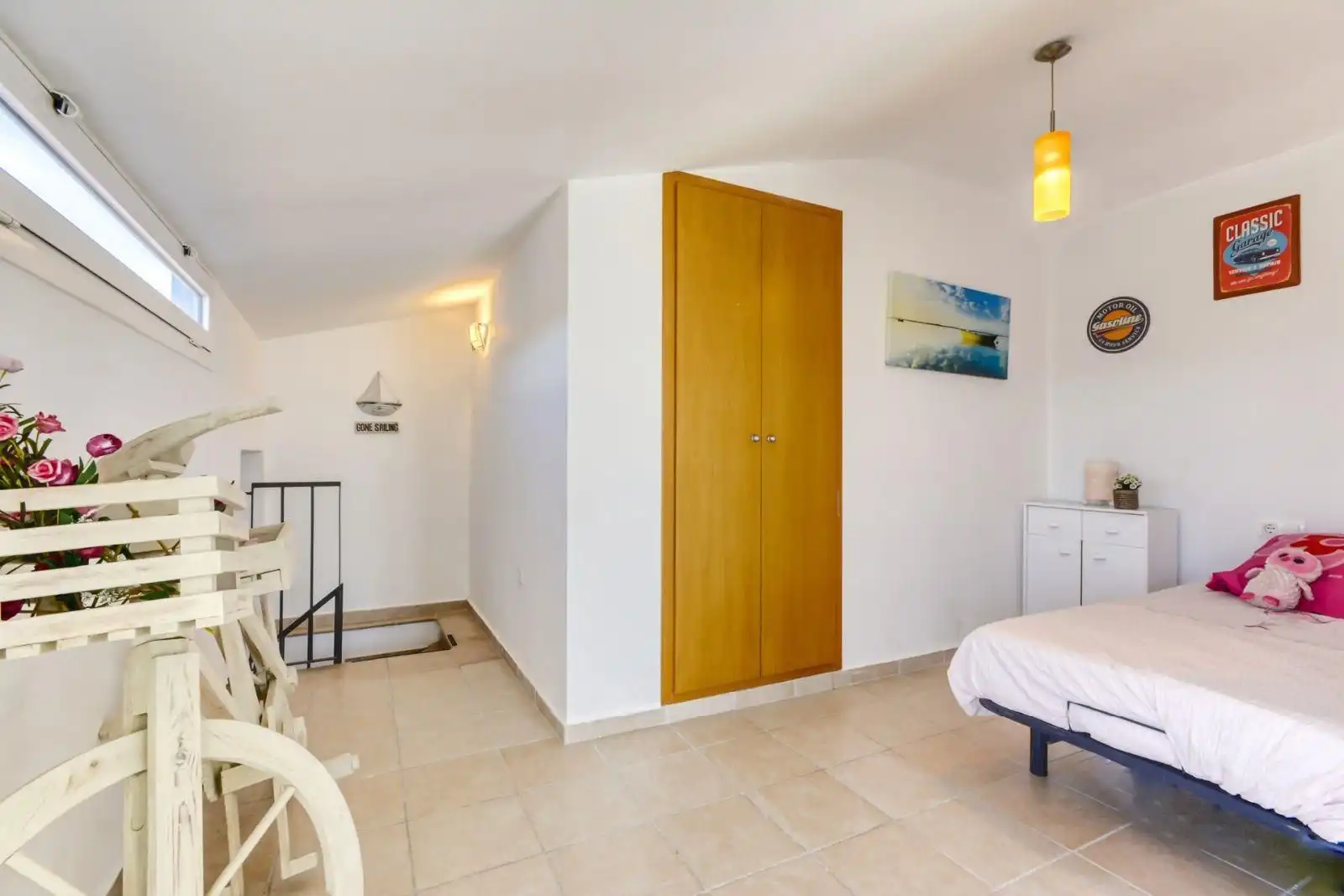 Bedroom of Apartments for sale in Roses  with Air Conditioner, Terrace and Furnished