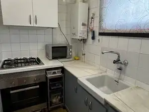 Cocina de Piso de alquiler en Altafulla con Amueblado, Horno y Microondas