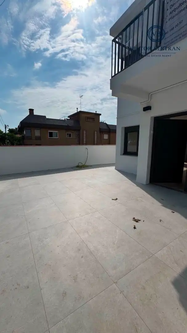 Terrace of Detached homes for sale in El Masnou  with Heating, Private garden and Parquet flooring