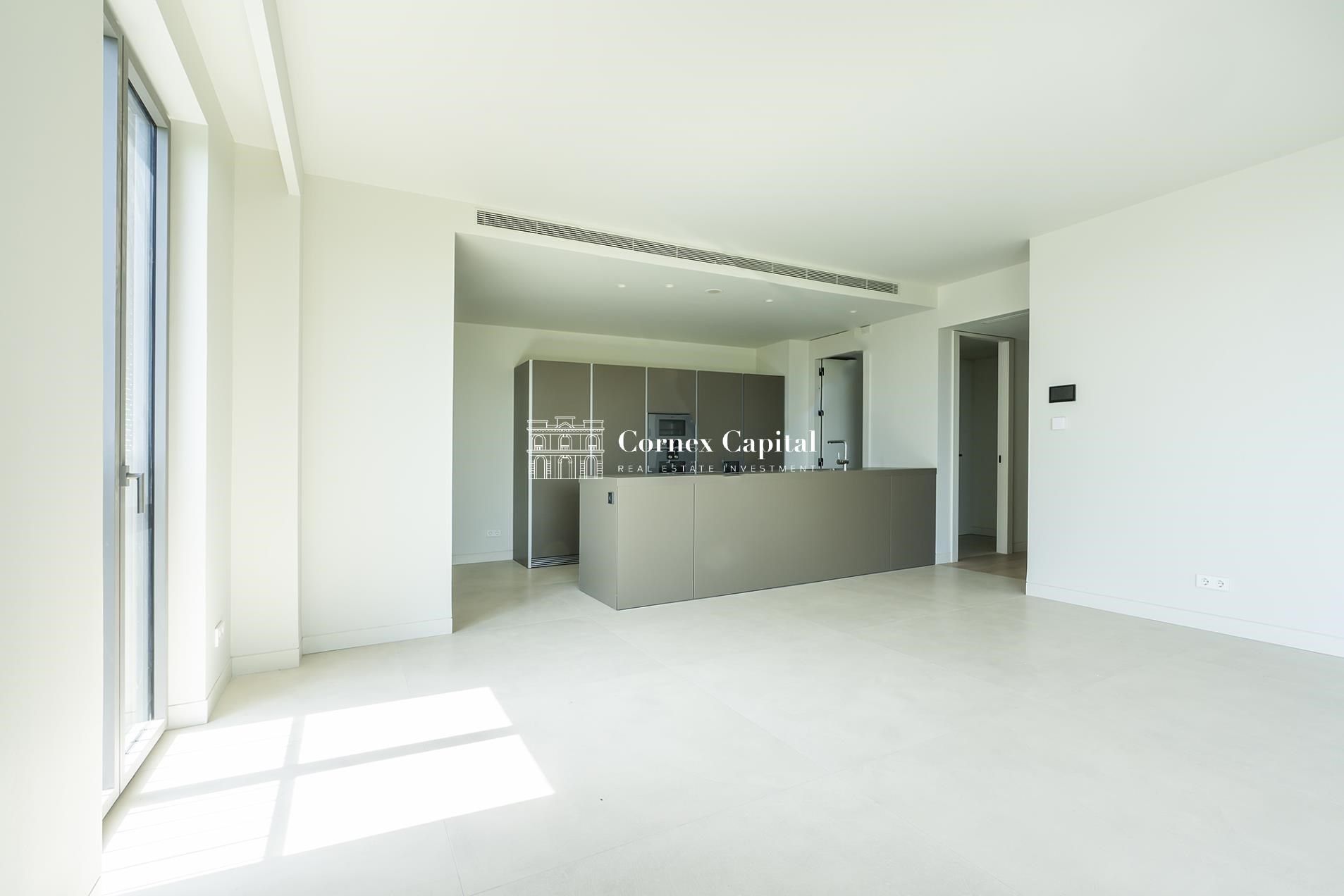 Kitchen of Flat for sale in  Barcelona Capital  with Air Conditioner, Heating and Private garden
