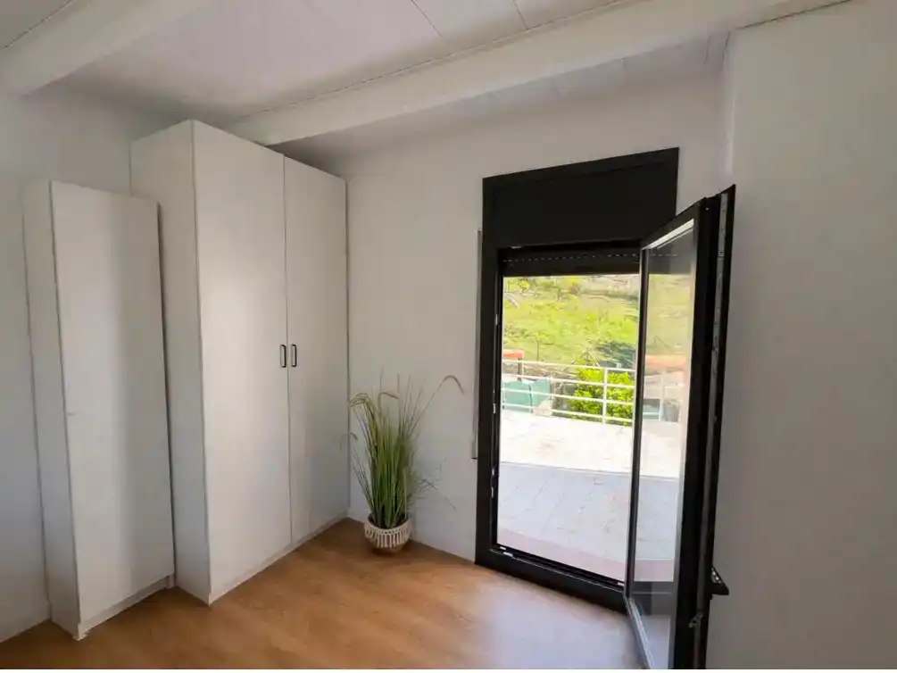 Schlafzimmer von Wohnung zur Miete in Sant Gregori mit Klimaanlage, Privatgarten und Parkett