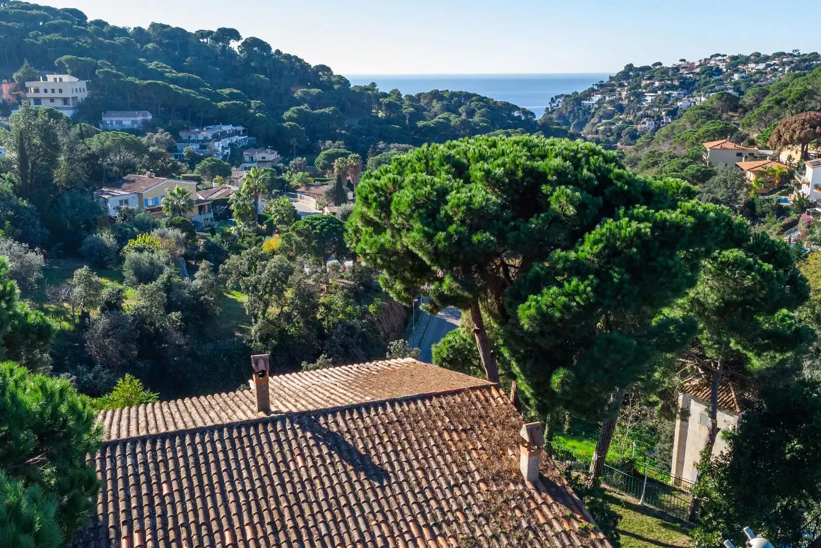 Vista exterior de Casa o xalet en venda en Lloret de Mar amb Calefacció, Jardí privat i Terrassa