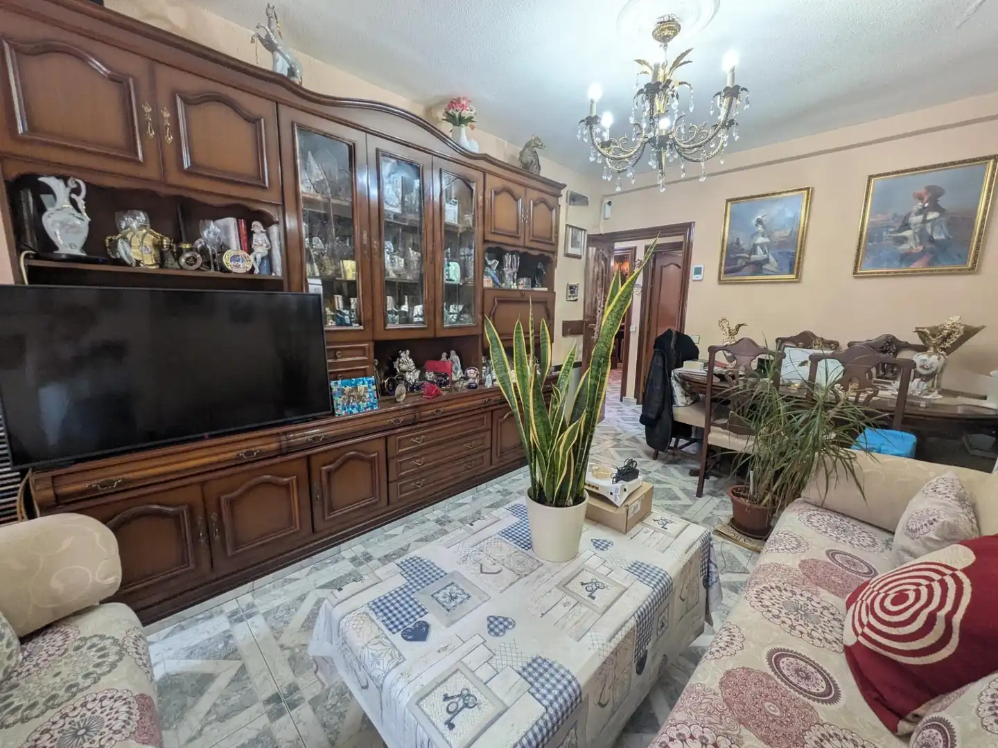 Sala de estar de Piso en venta en Alcalá de Henares con Calefacción