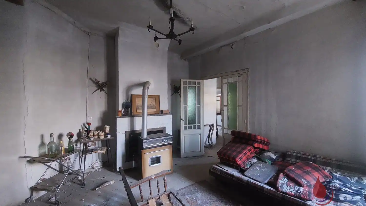 Wohnzimmer von Einfamilien-Reihenhaus zum Verkauf in Passanant i Belltall