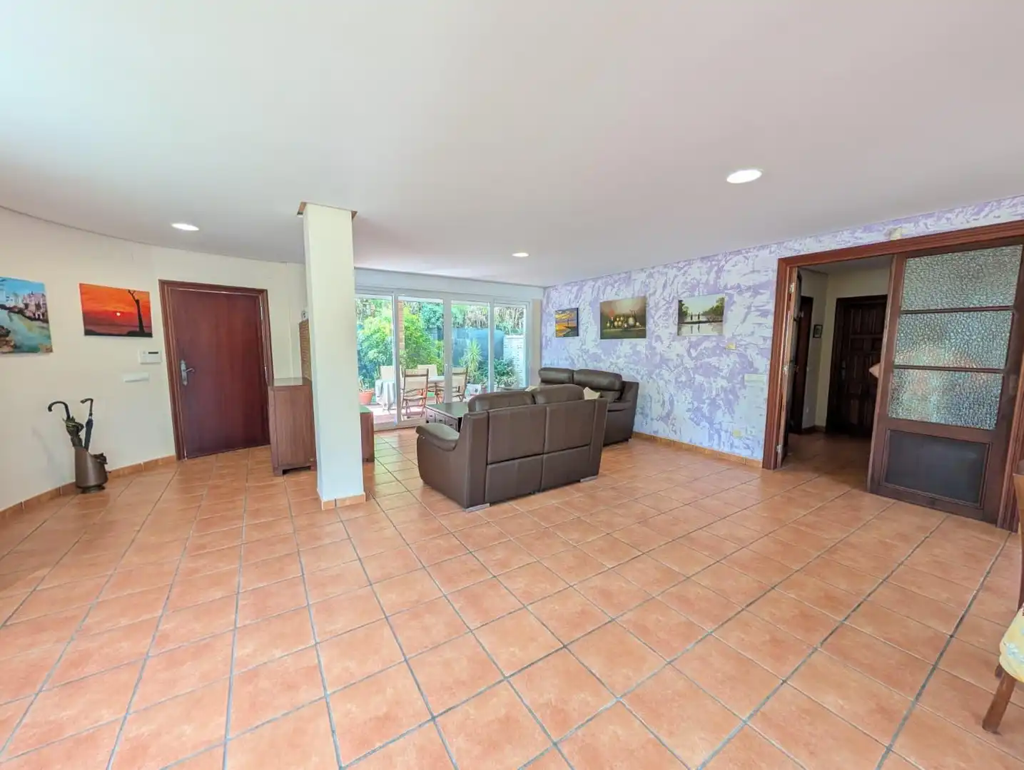 Wohnzimmer von Haus oder Chalet zum Verkauf in Gandia mit Heizung, Privatgarten und Terrasse