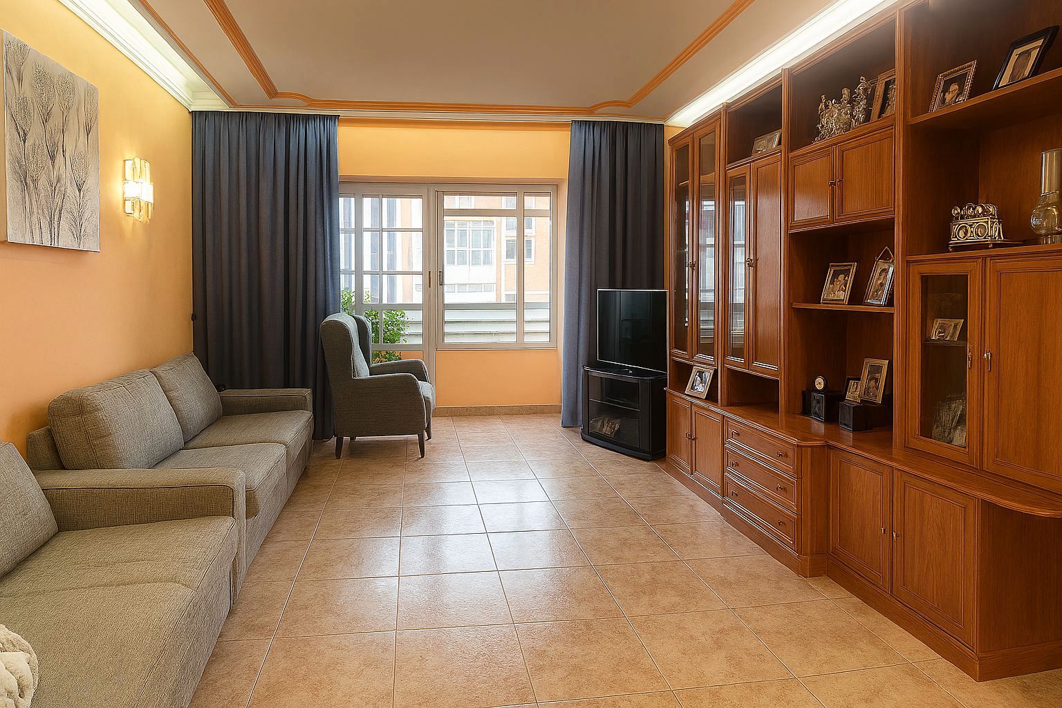 Sala de estar de Piso en venta en Las Palmas de Gran Canaria con Trastero y Balcón