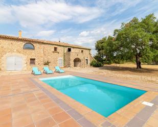 Swimming pool of Country house for sale in La Jonquera  with Terrace, Swimming Pool and Balcony