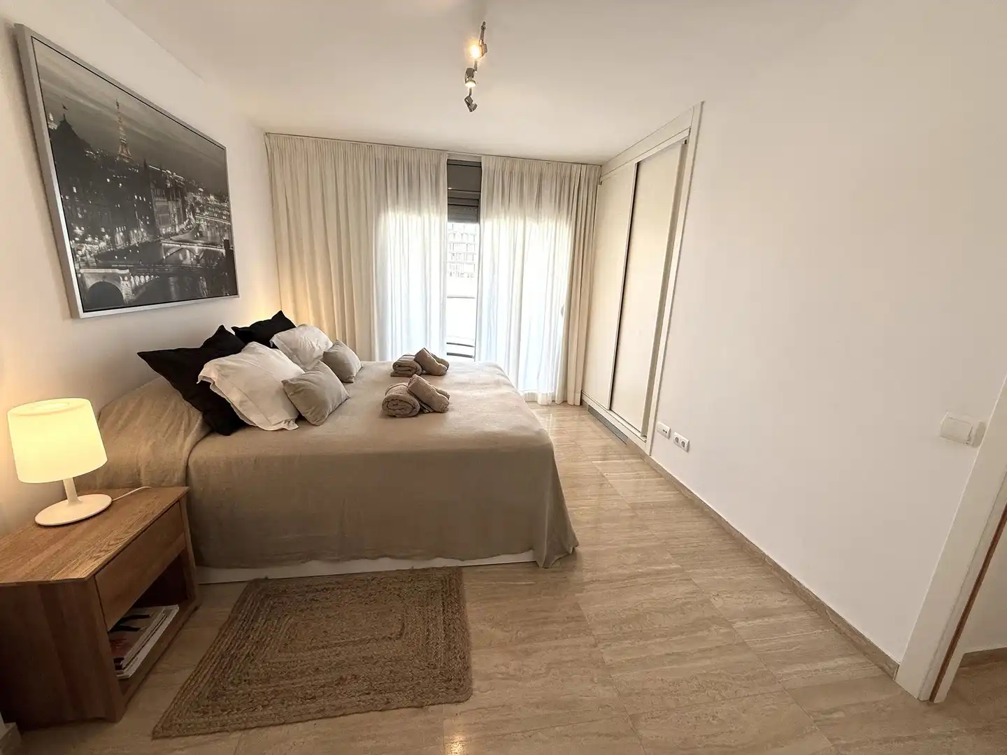 Bedroom of Apartments for sale in Eivissa  with Air Conditioner, Heating and Terrace