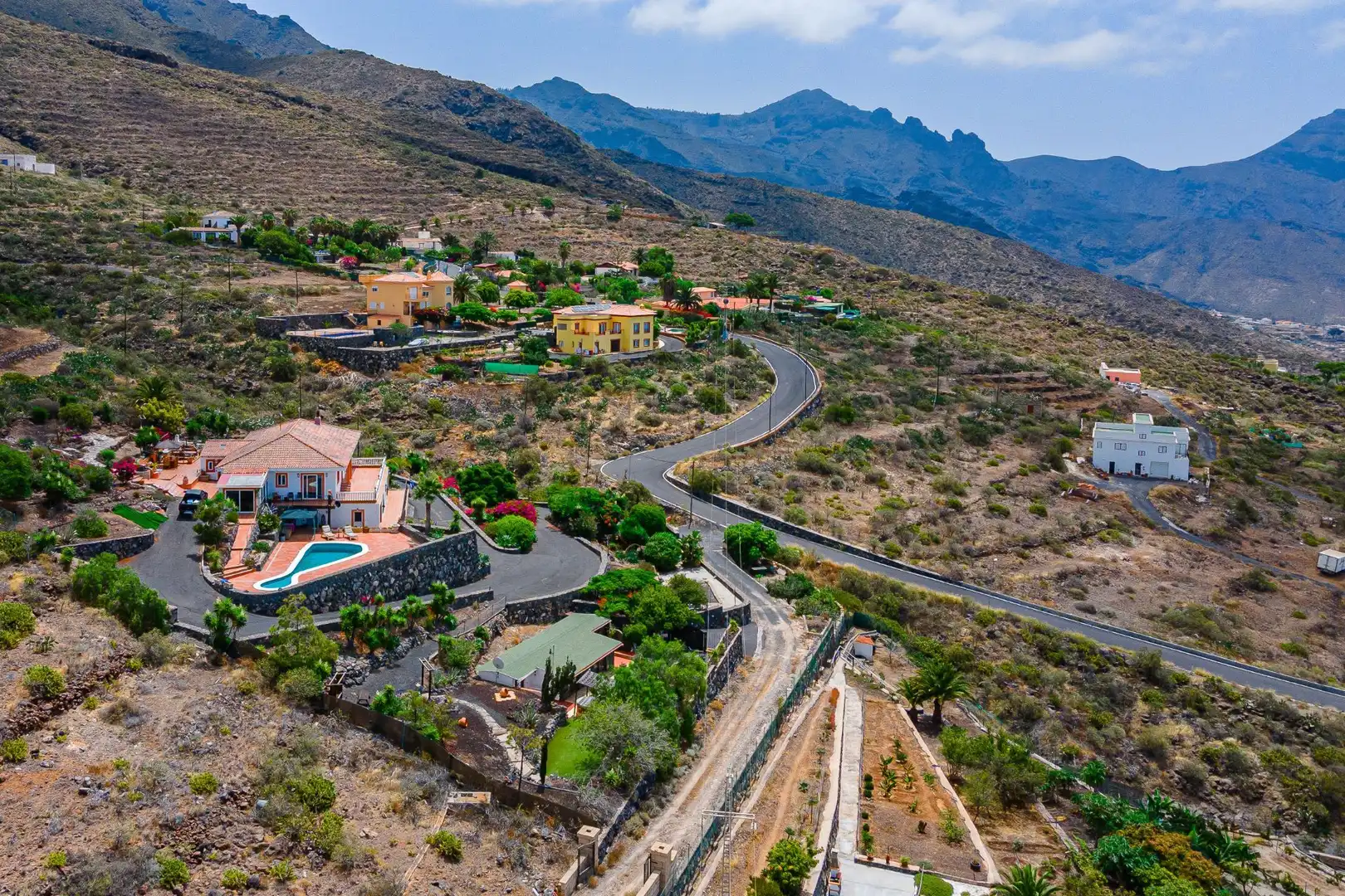 Vista exterior de Casa o chalet en venta en Adeje con Jardín privado, Terraza y Trastero
