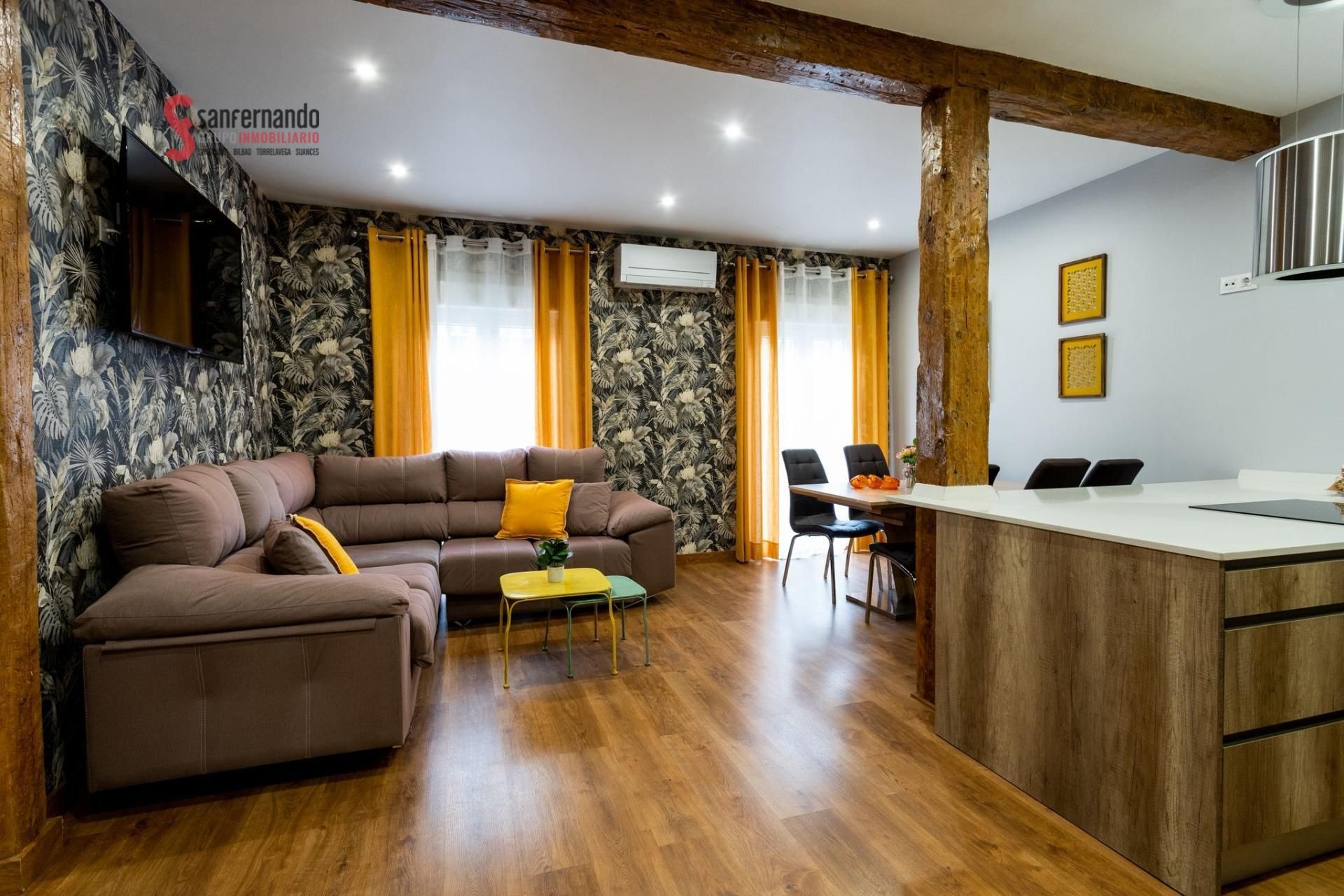 Living room of Flat to rent in Santander  with Air Conditioner