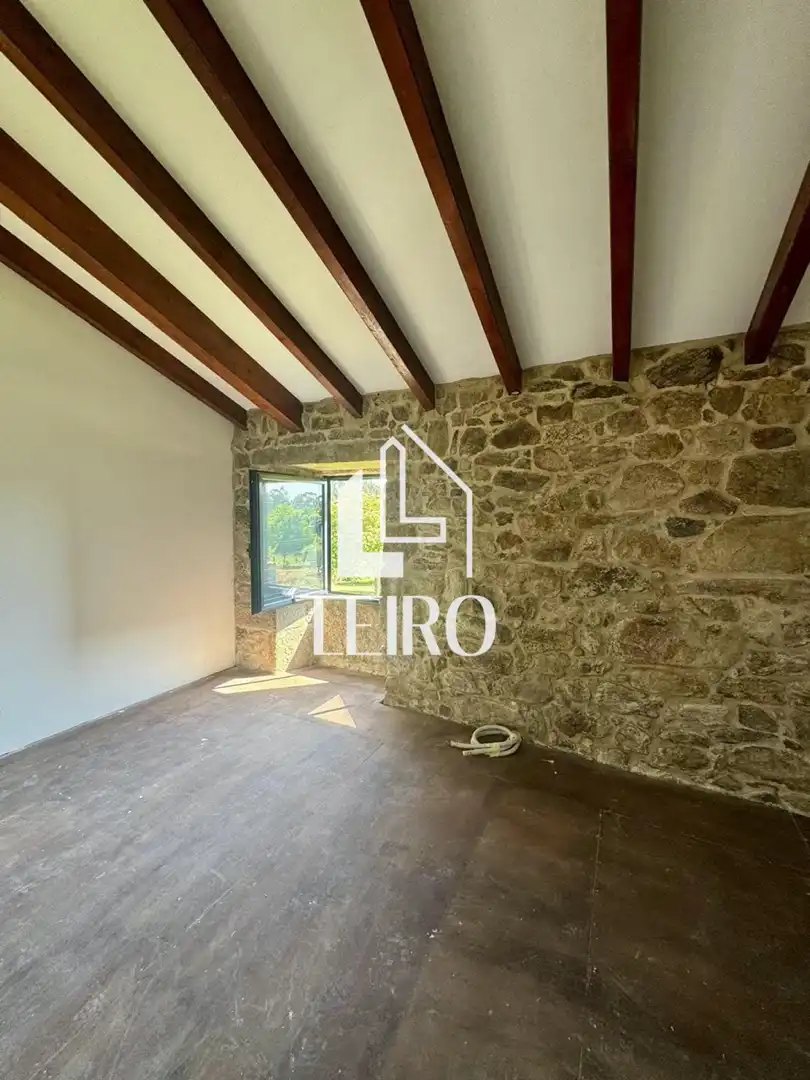 Sala d'estar de Casa o xalet en venda en Caldas de Reis