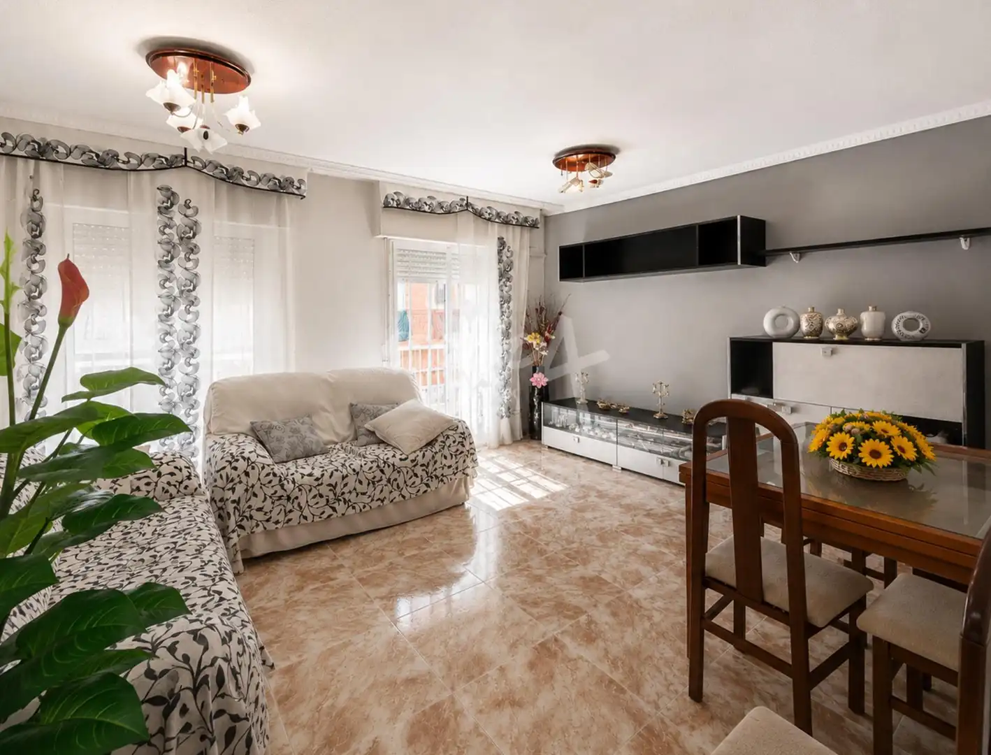 Sala de estar de Piso en venta en Villaverde