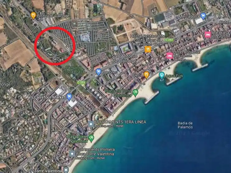 Vista exterior de Edifici en venda en Calonge i Sant Antoni