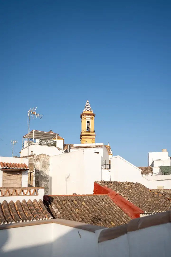 Vista exterior de Casa o chalet en venta en Estepona con Aire acondicionado, Terraza y Amueblado