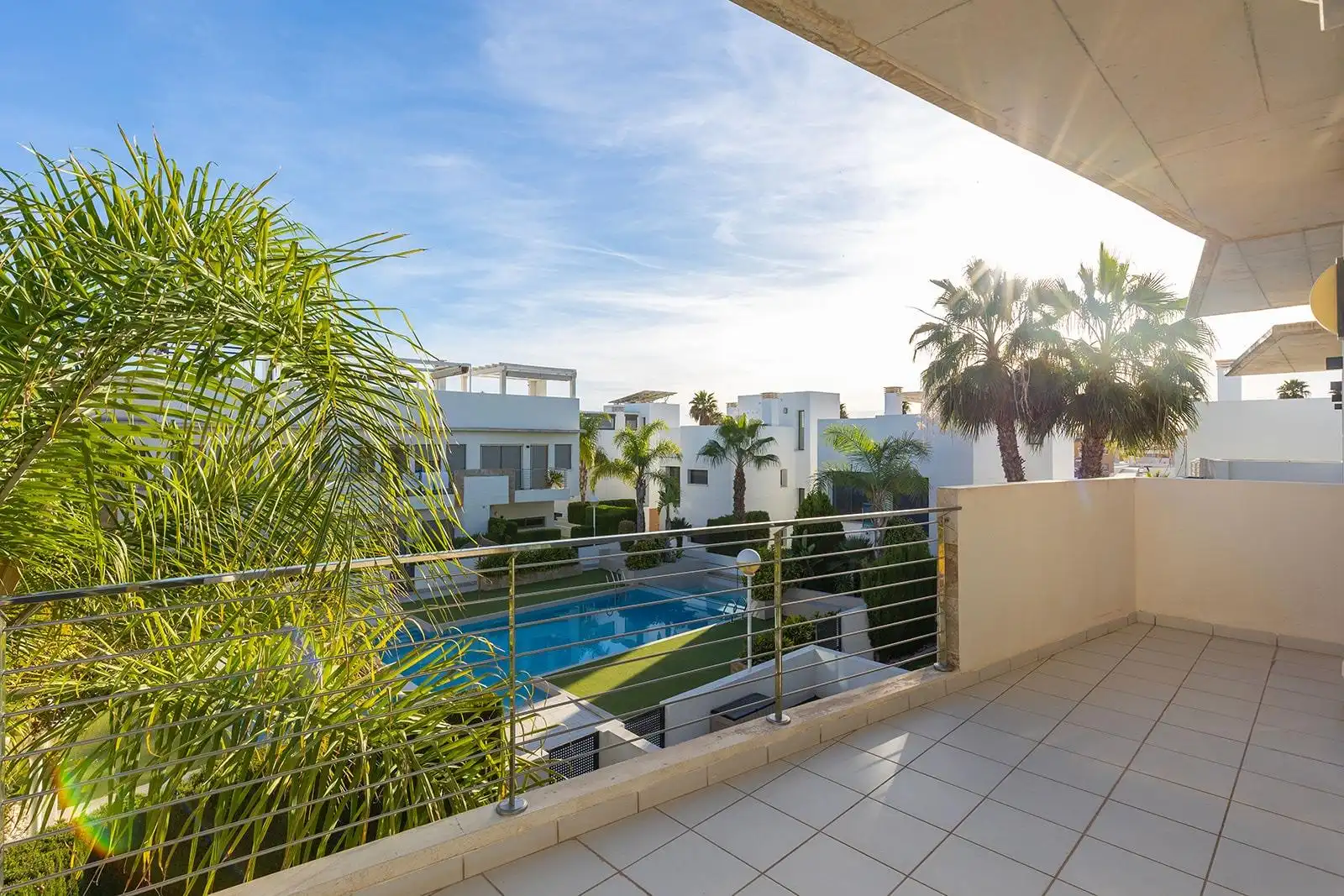 Terrace of Duplexes for sale in Rojales  with Air Conditioner, Heating and Private garden
