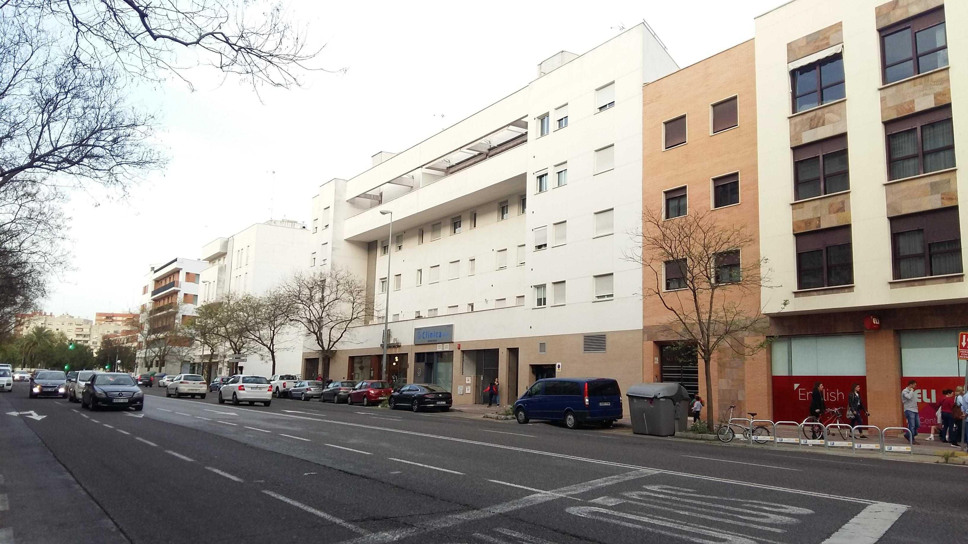 Exterior view of Garage for sale in  Sevilla Capital