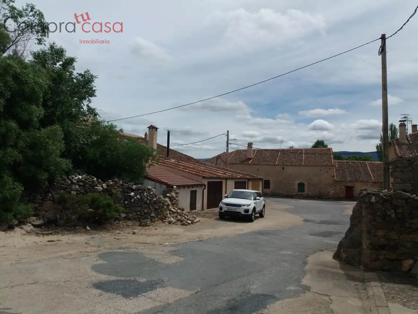 Vista exterior de Finca rústica en venta en Turégano con Jardín privado y Trastero