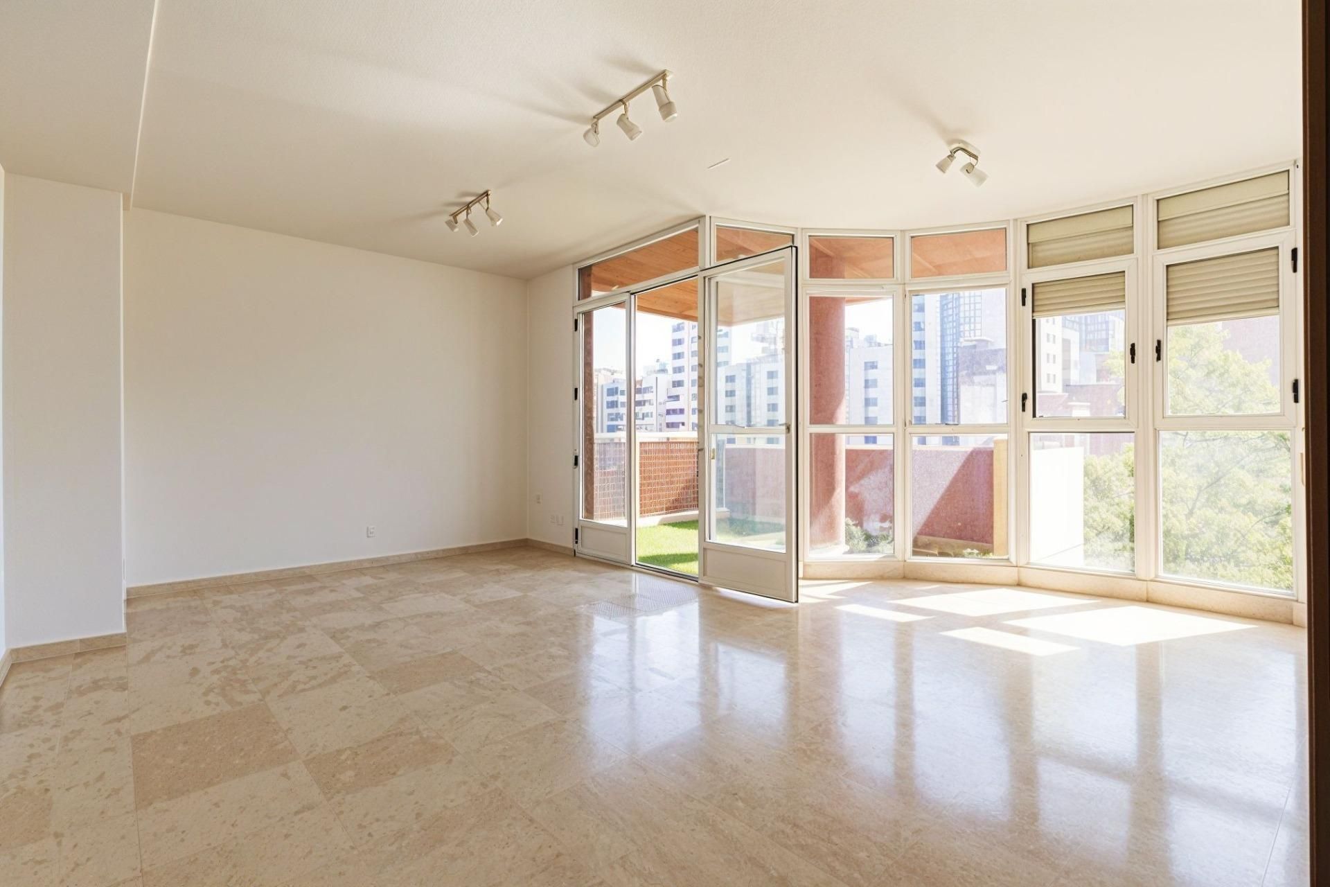 Living room of Flat for sale in  Murcia Capital  with Air Conditioner, Terrace and Storage room