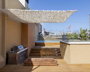 Terrace of Flat for sale in  Barcelona Capital  with Air Conditioner, Heating and Parquet flooring