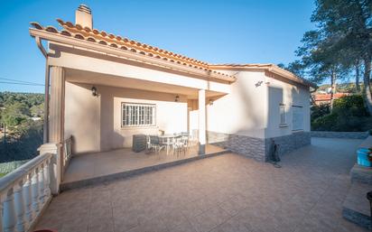 Exterior view of House or chalet for sale in Olivella  with Terrace, Swimming Pool and Balcony