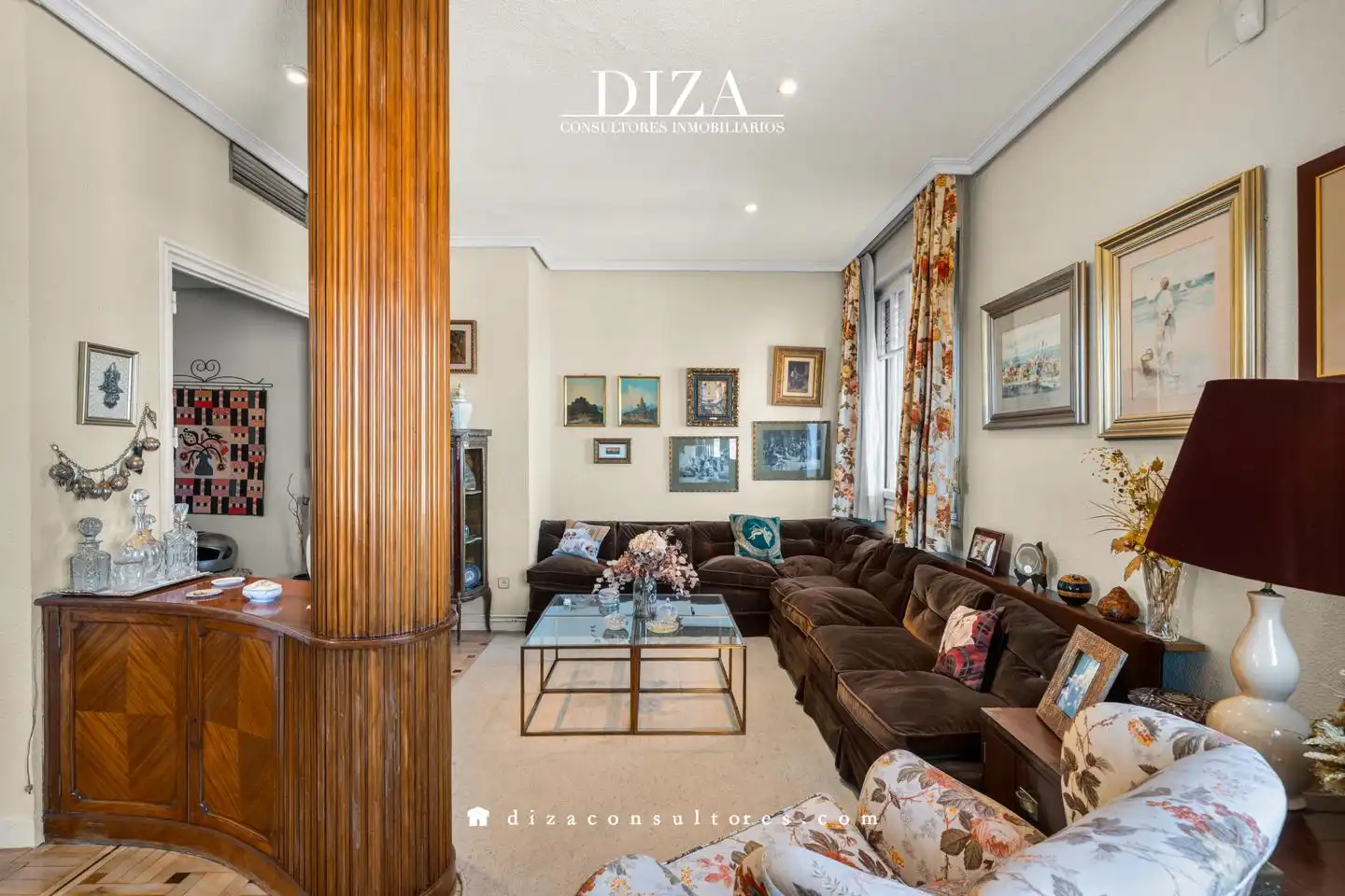 Living room of Attic for sale in Madrid  with Air Conditioner, Heating and Parquet flooring