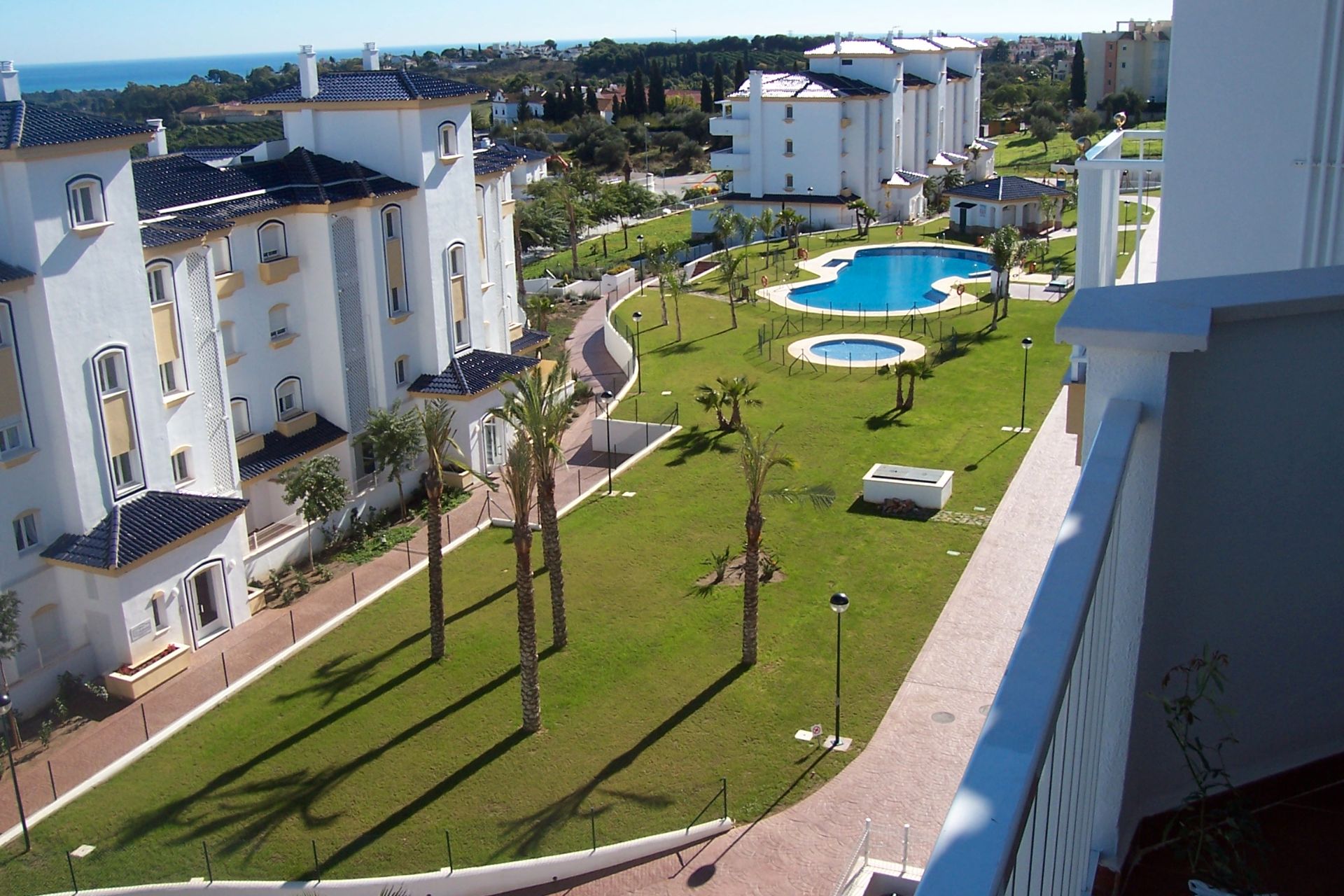 Jardín de Piso de alquiler en Málaga Capital con Aire acondicionado, Terraza y Trastero