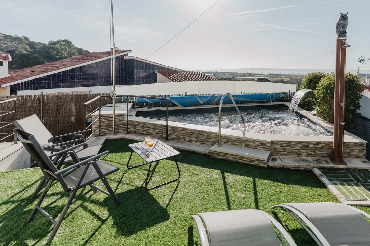 Swimming pool of House or chalet for sale in Pineda de Mar  with Air Conditioner, Heating and Terrace