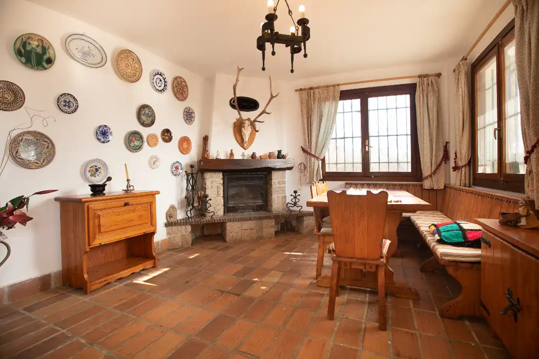 Dining room of Houses for sale in Santa Cruz de Bezana  with Heating, Private garden and Parquet flooring