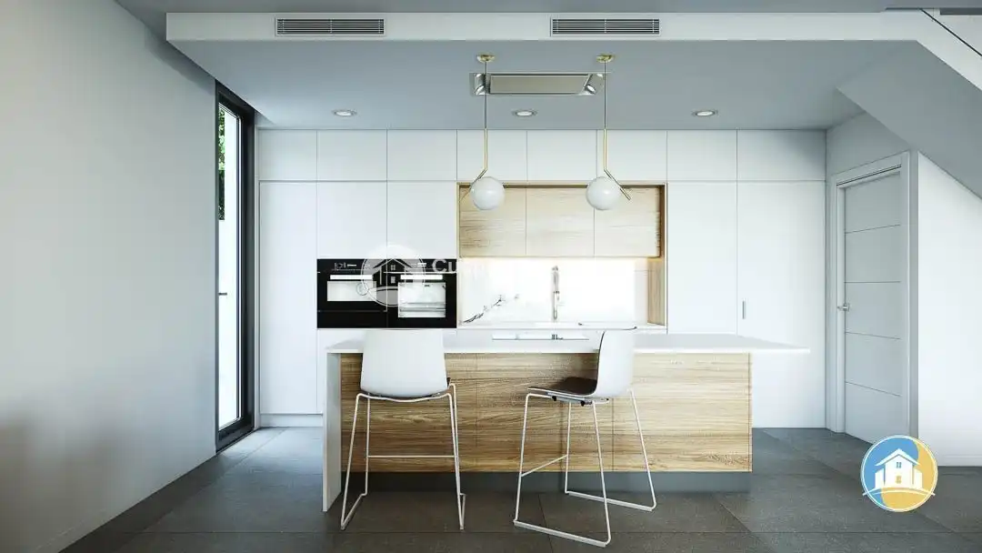 Cocina de Casa o chalet en venta en Pilar de la Horadada con Aire acondicionado, Calefacción y Terraza