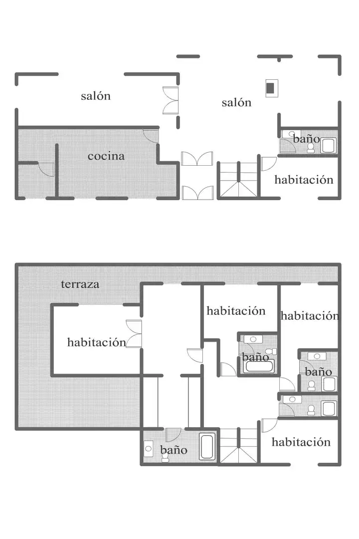 Haus oder Chalet zum Verkauf in Toledo mit Klimaanlage, Heizung und Privatgarten