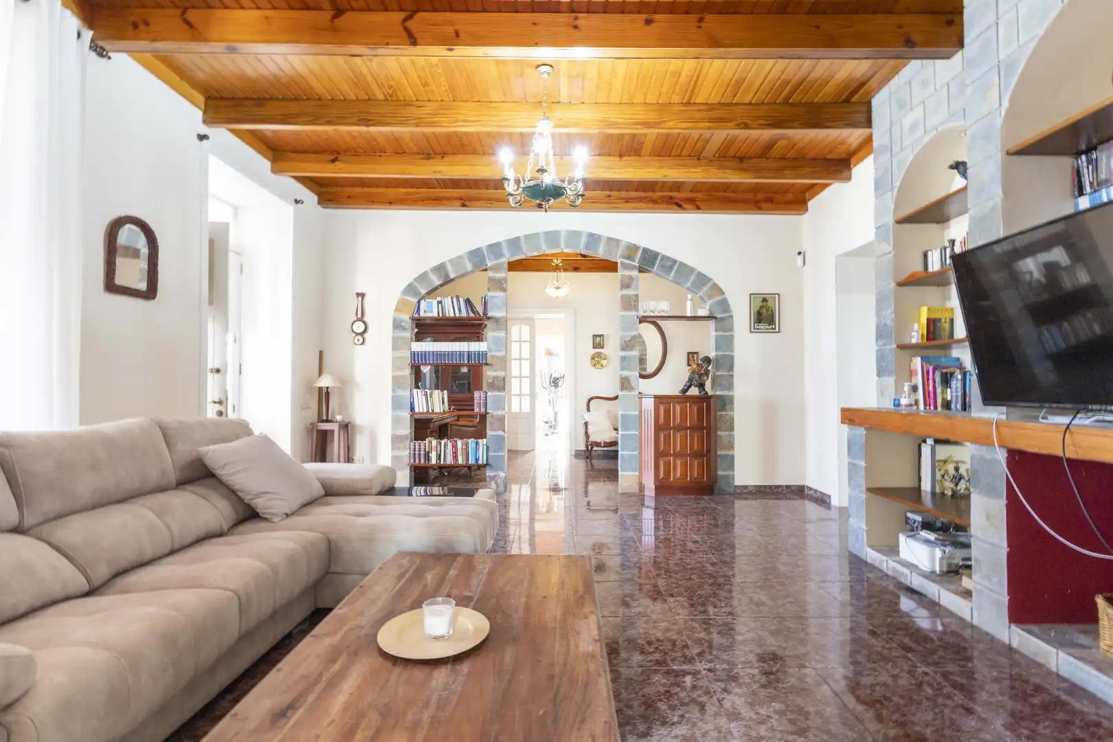 Sala de estar de Casa o chalet en venta en Puerto de la Cruz con Jardín privado y Terraza