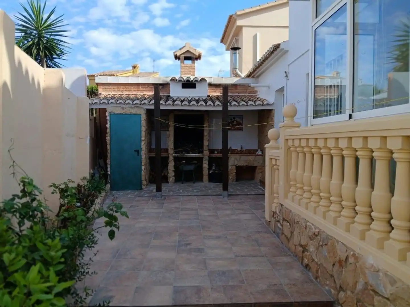 Terrassa de Casa adosada en venda en Montserrat amb Calefacció, Jardí privat i Terrassa