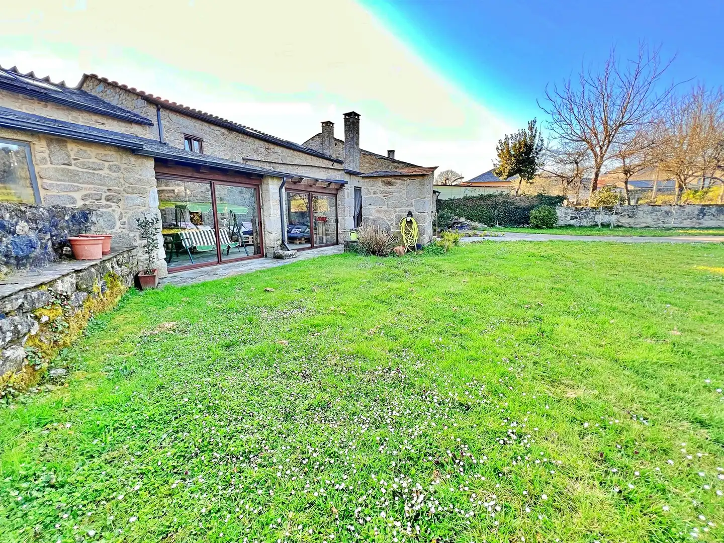 Jardín de Casa o chalet de alquiler en Lugo con Calefacción, Jardín privado y Amueblado