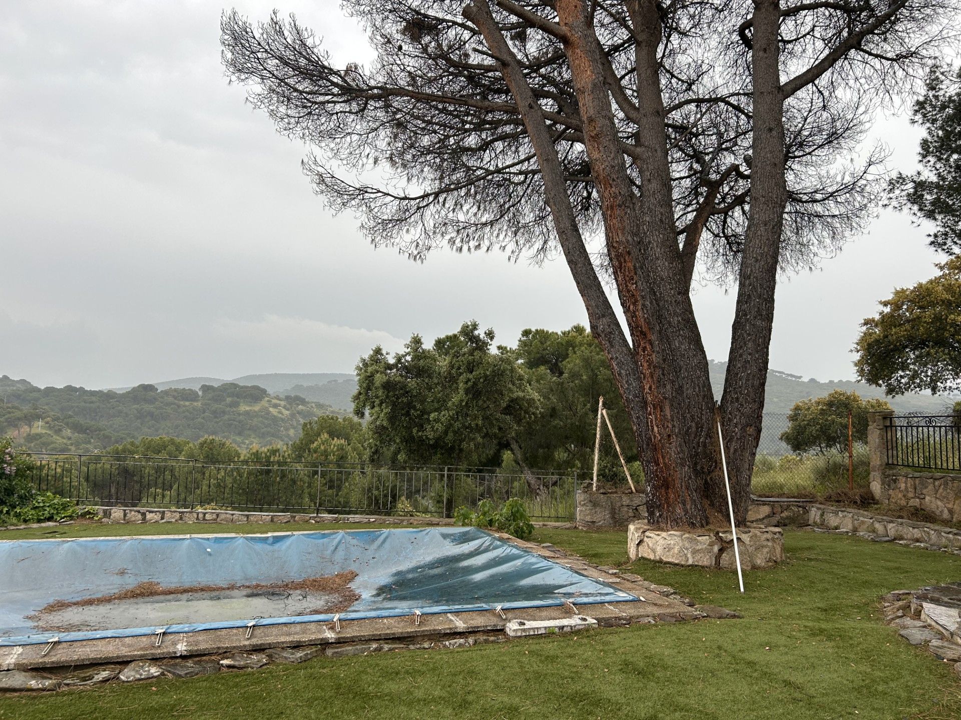 Swimming pool of House or chalet for sale in Navas del Rey  with Heating, Private garden and Terrace