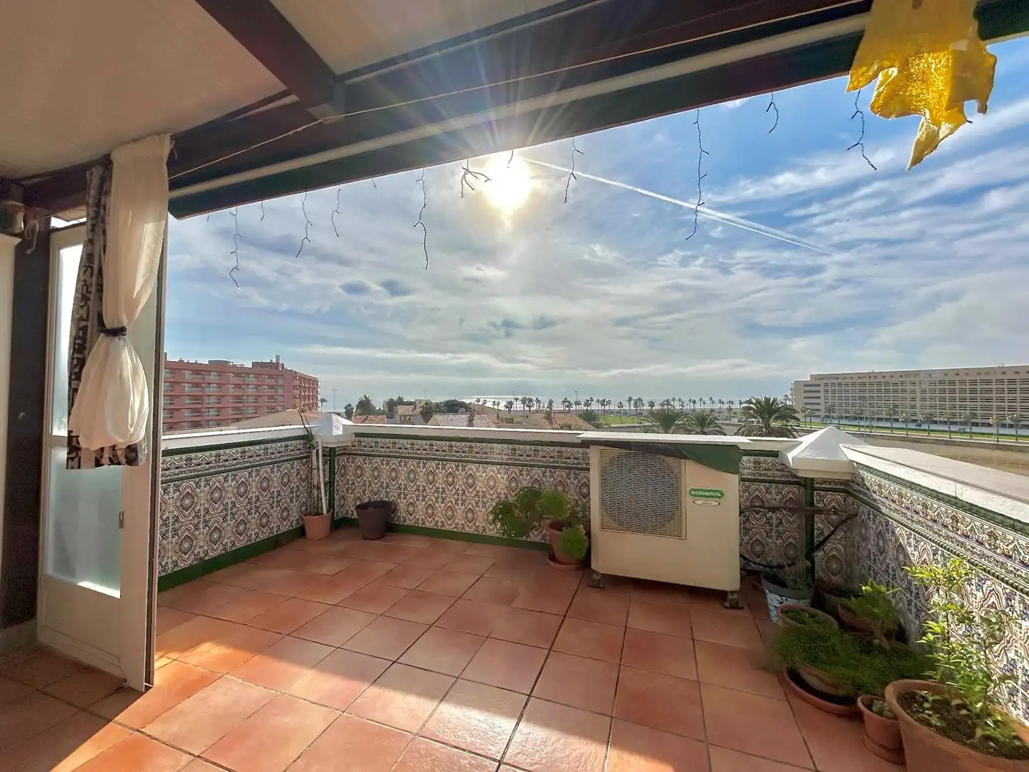 Terrace of Attic for sale in Roquetas de Mar  with Private garden, Terrace and Furnished