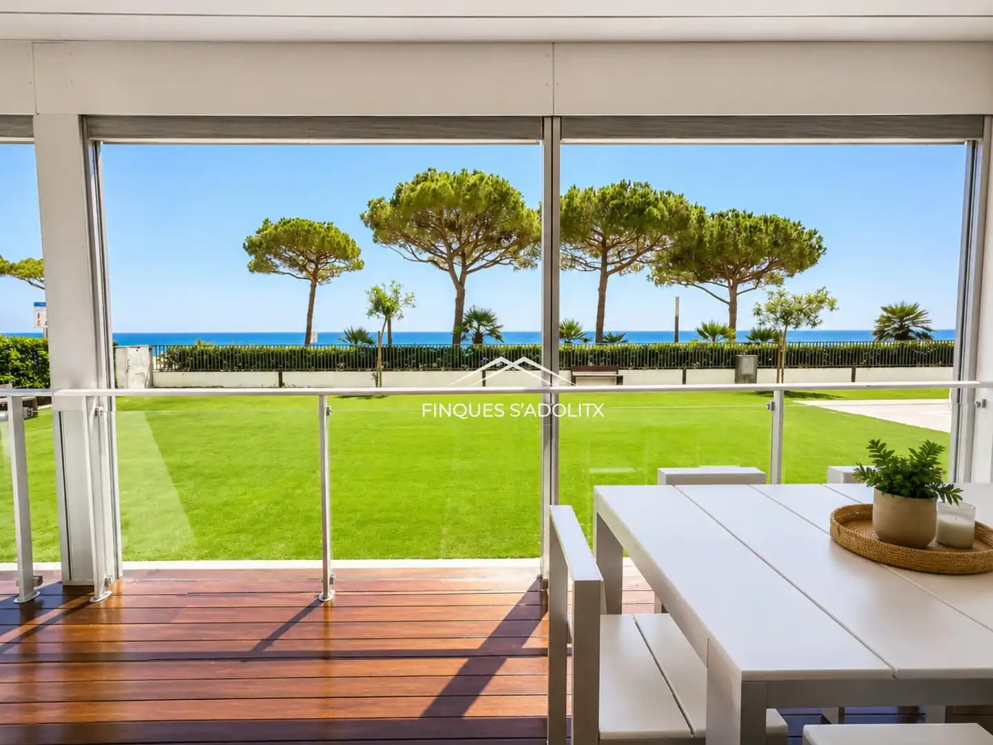 Terrace of Flat for sale in Castell d'Aro, Platja d'Aro i s'Agaró  with Air Conditioner, Heating and Private garden