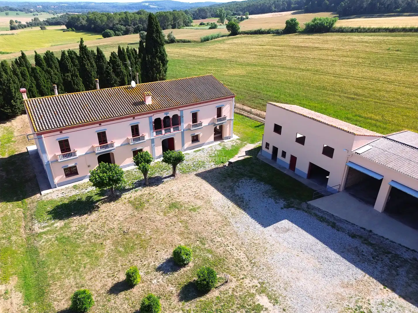 Vista exterior de Finca rústica en venta en Vilademuls con Jardín privado, Terraza y Alarma