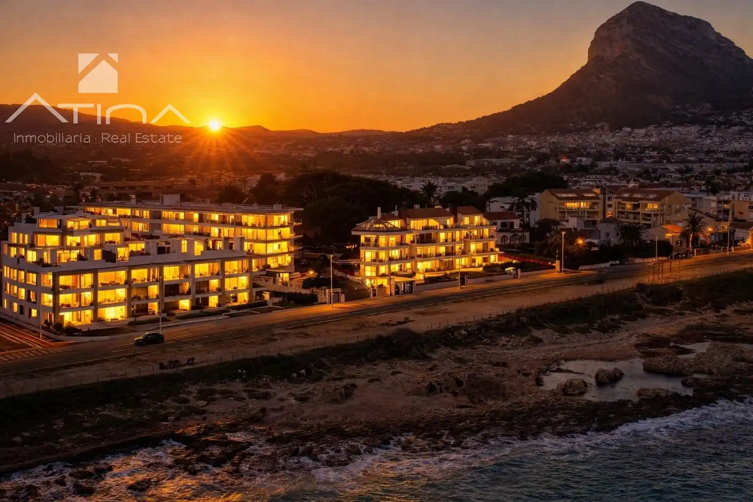 Vista exterior de Ático en venta en Jávea / Xàbia con Aire acondicionado, Calefacción y Jardín privado