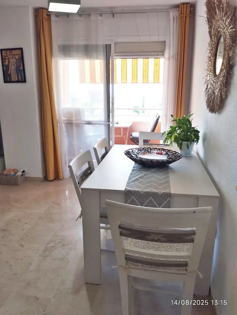 Dining room of Flat for sale in Málaga  with Air Conditioner, Private garden and Terrace