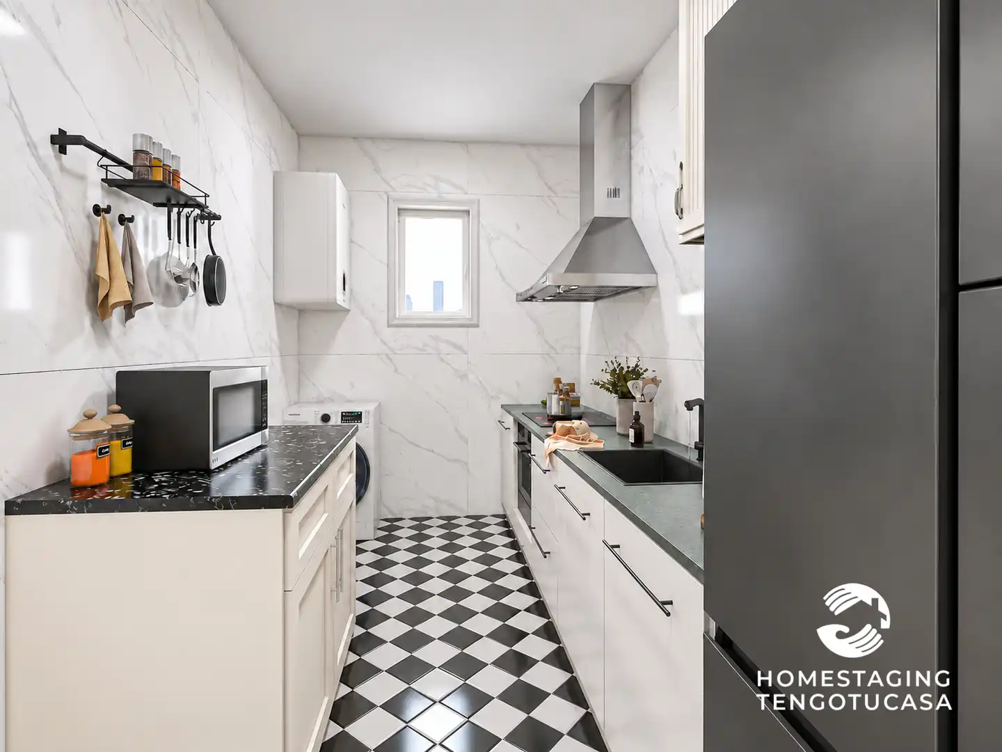 Cocina de Piso en venta en Madrid con Aire acondicionado, Calefacción y Amueblado