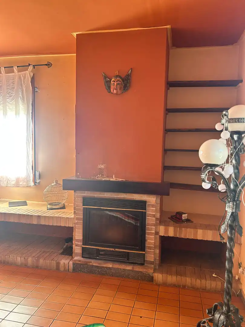 Living room of Houses for sale in Girona  with Heating, Private garden and Terrace