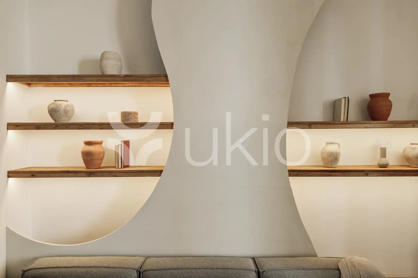 Sala d'estar de Apartament de lloguer en Barcelona amb Aire condicionat, Calefacció i Moblat