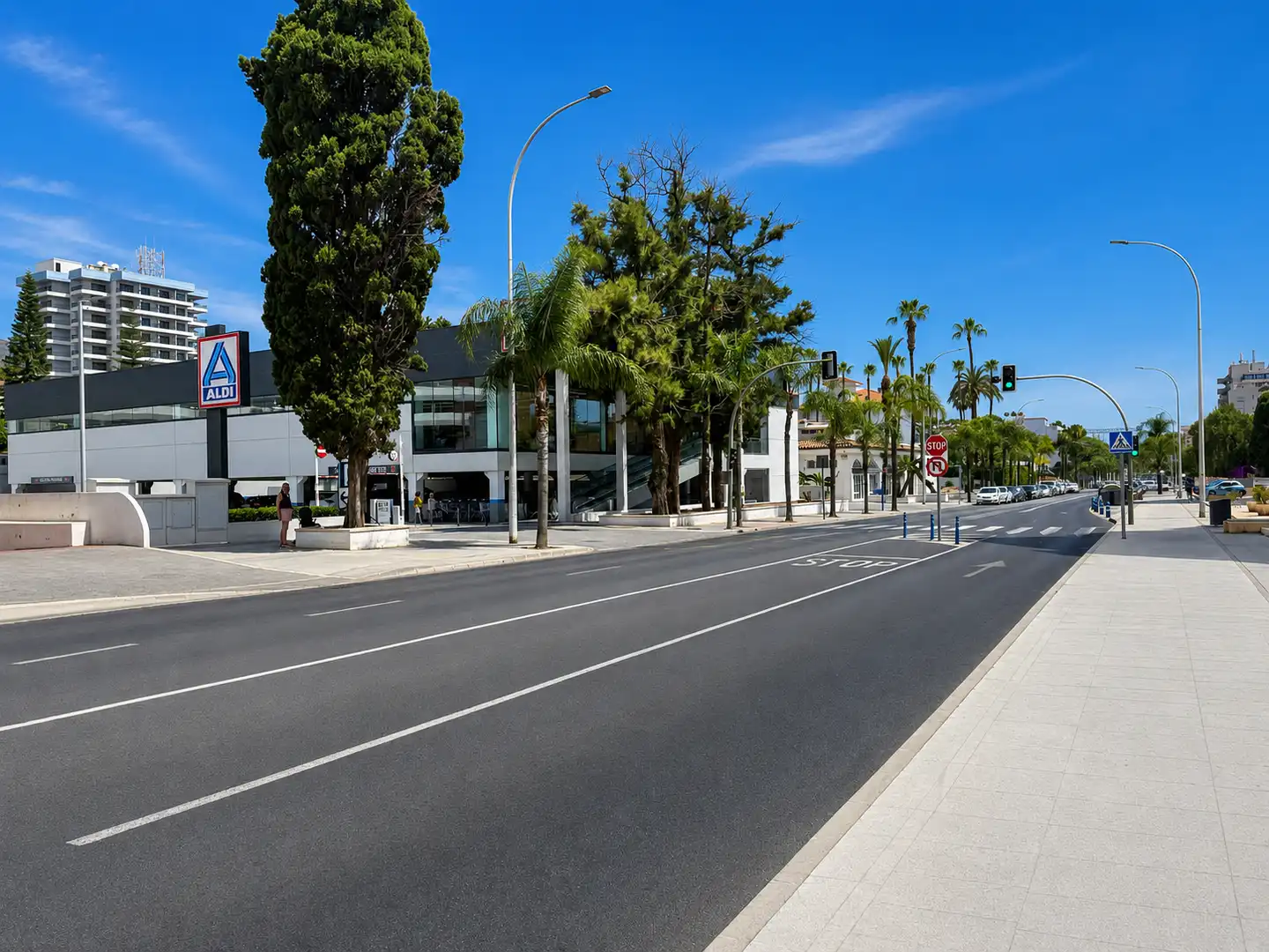 Vista exterior de Garaje en venta en Torremolinos